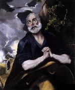 GRECO, El St Peter in Penitence oil painting picture wholesale